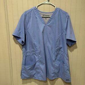 Grey’s Anatomy Scrub top light blue 2XL